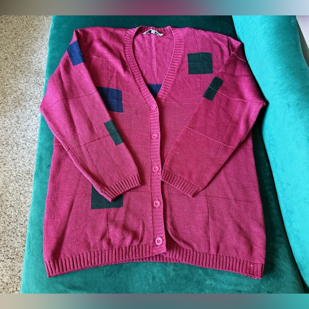 Authentic Dior Wool Sweater Coat